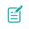 paper and pencil icon